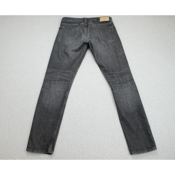 Bonobos Jeans Mens 32 x 34 Black Cotton Blend Stretch Straight Tailored Fit - Picture 2 of 7